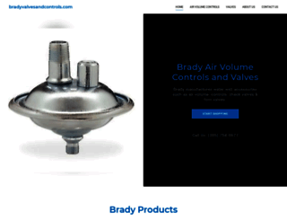 bradyvalvesandcontrols.com screenshot
