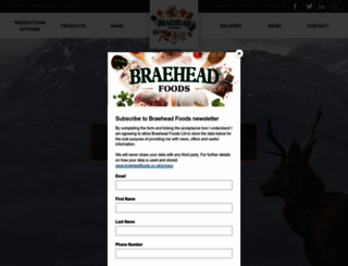 braeheadfoods.co.uk screenshot