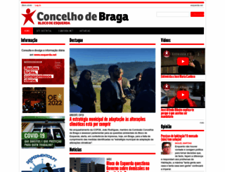 braga.bloco.org screenshot