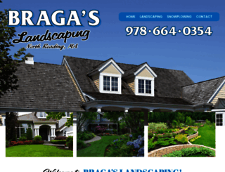 bragaslandscaping.net screenshot