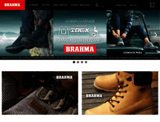 brahmafootwear.com screenshot