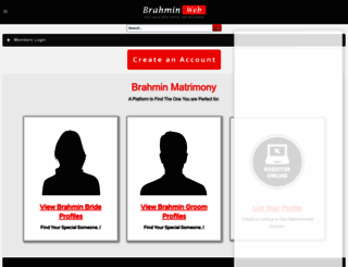 brahminweb.com screenshot