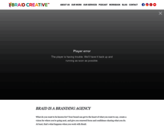 braidcreative.com screenshot