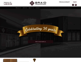 braidflooring.com screenshot