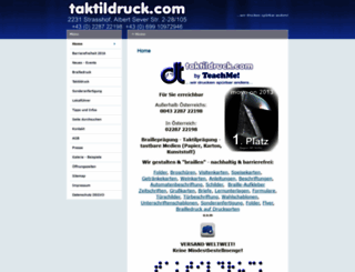 brailledruck.com screenshot