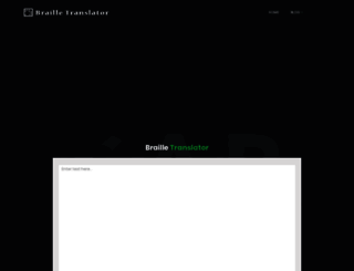 brailletranslator.net screenshot