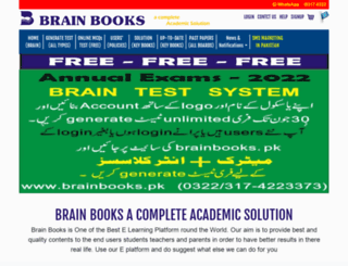 brainbooks.pk screenshot