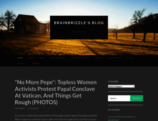 brainbrizzle.wordpress.com screenshot