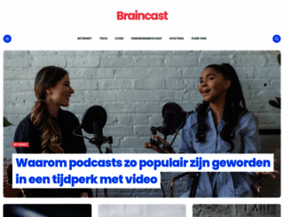 braincast.nl screenshot