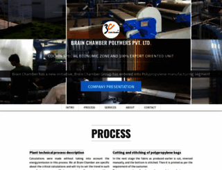 brainchamberpolymers.com screenshot