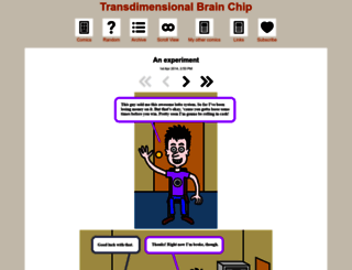 brainchip.thecomicseries.com screenshot