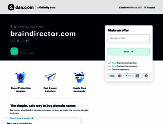 braindirector.com screenshot