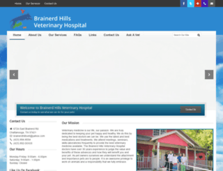 brainerdhillsvet.com screenshot