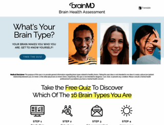 brainhealthassessment.com screenshot