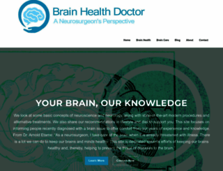 brainhealthdoctor.com screenshot
