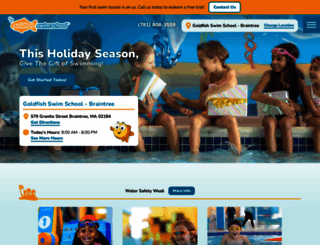 braintree.goldfishswimschool.com screenshot