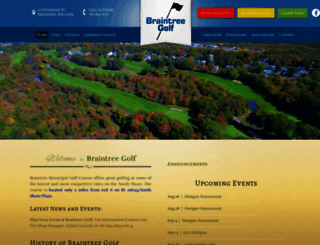 braintreegolf.com screenshot