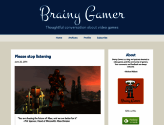 brainygamer.com screenshot