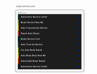 brake-service.com screenshot
