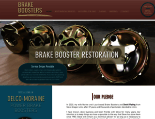 brakeboosters.com screenshot