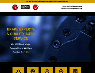 brakecheck.ca screenshot