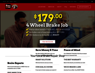 brakes-4-less.com screenshot