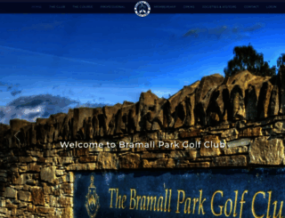 bramallparkgolfclub.co.uk screenshot
