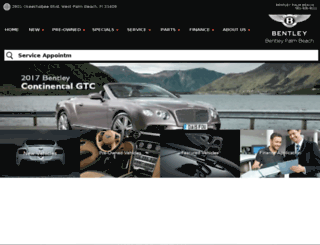 bramanbentleypalmbeach.com screenshot