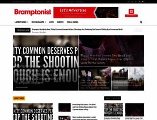 bramptonist.com screenshot