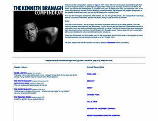 branaghcompendium.com screenshot