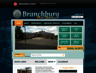 branchburg.nj.us screenshot