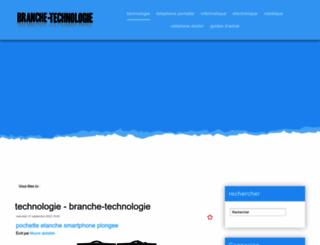 branche-technologie.com screenshot
