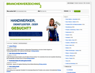 branchenverzeichnis.org screenshot