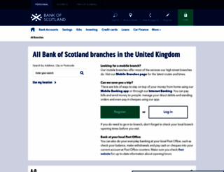 branches.bankofscotland.co.uk screenshot