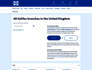 branches.halifax.co.uk screenshot