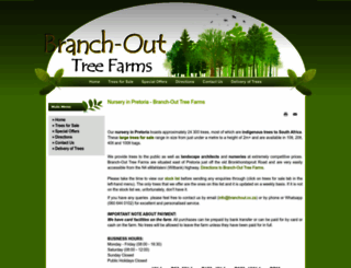 branchout.co.za screenshot