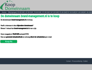 brand-management.nl screenshot