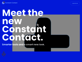 brand.constantcontact.com screenshot