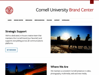 brand.cornell.edu screenshot