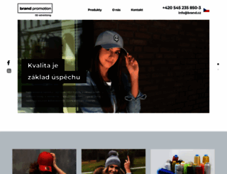 brand.cz screenshot
