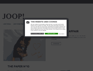 brand.joop.com screenshot
