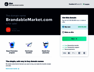 brandablemarket.com screenshot