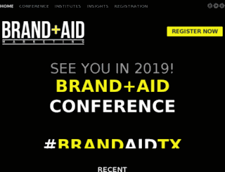 brandaidconference.com screenshot