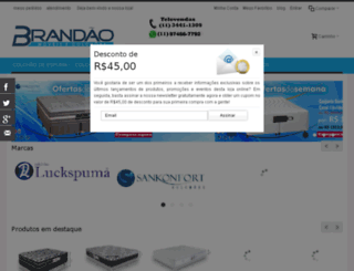 brandaocolchoes.com.br screenshot