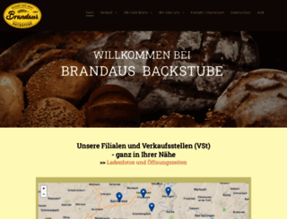 brandaus-backstube.de screenshot
