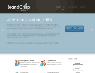 brandchirp.com screenshot