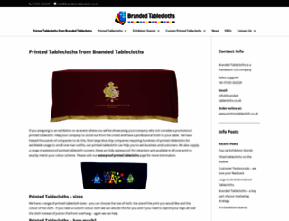 branded-tablecloths.co.uk screenshot