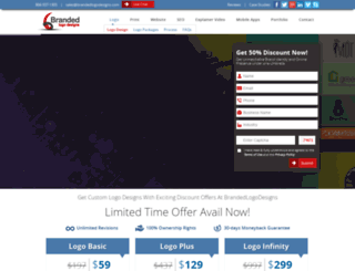 brandedlogodesigns.com screenshot