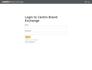 brandexchange-staging.centro.net screenshot