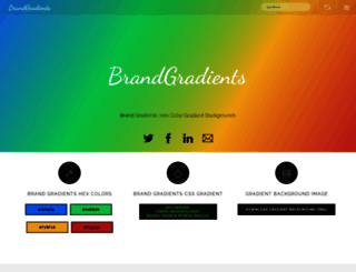 brandgradients.com screenshot